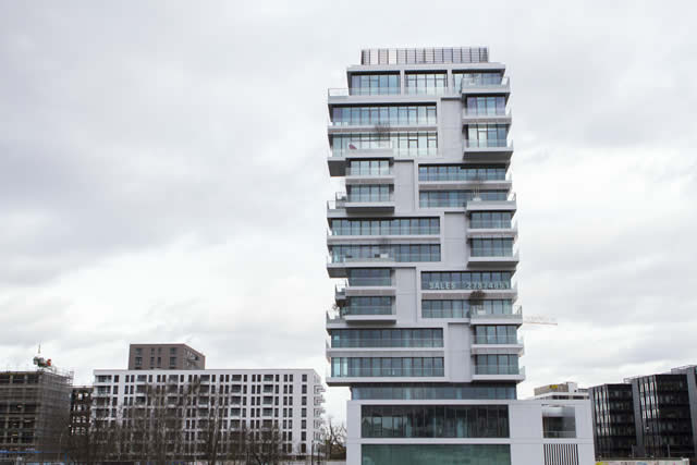 Exclusiver housing tower Living Levels, Berlin